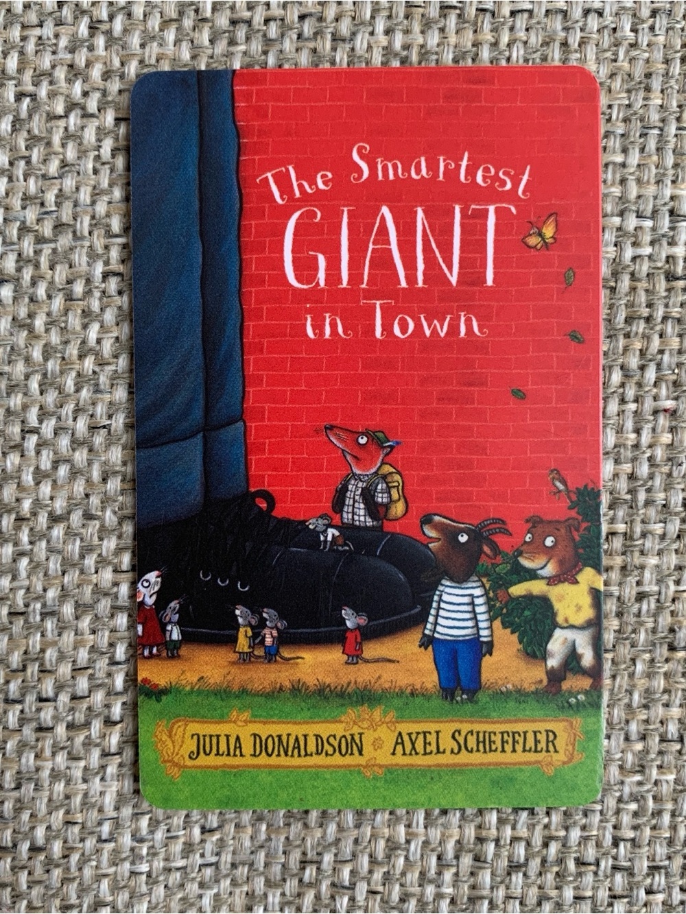 Yoto Card The Smartest Giant in Town Julia Donaldson Audiobook